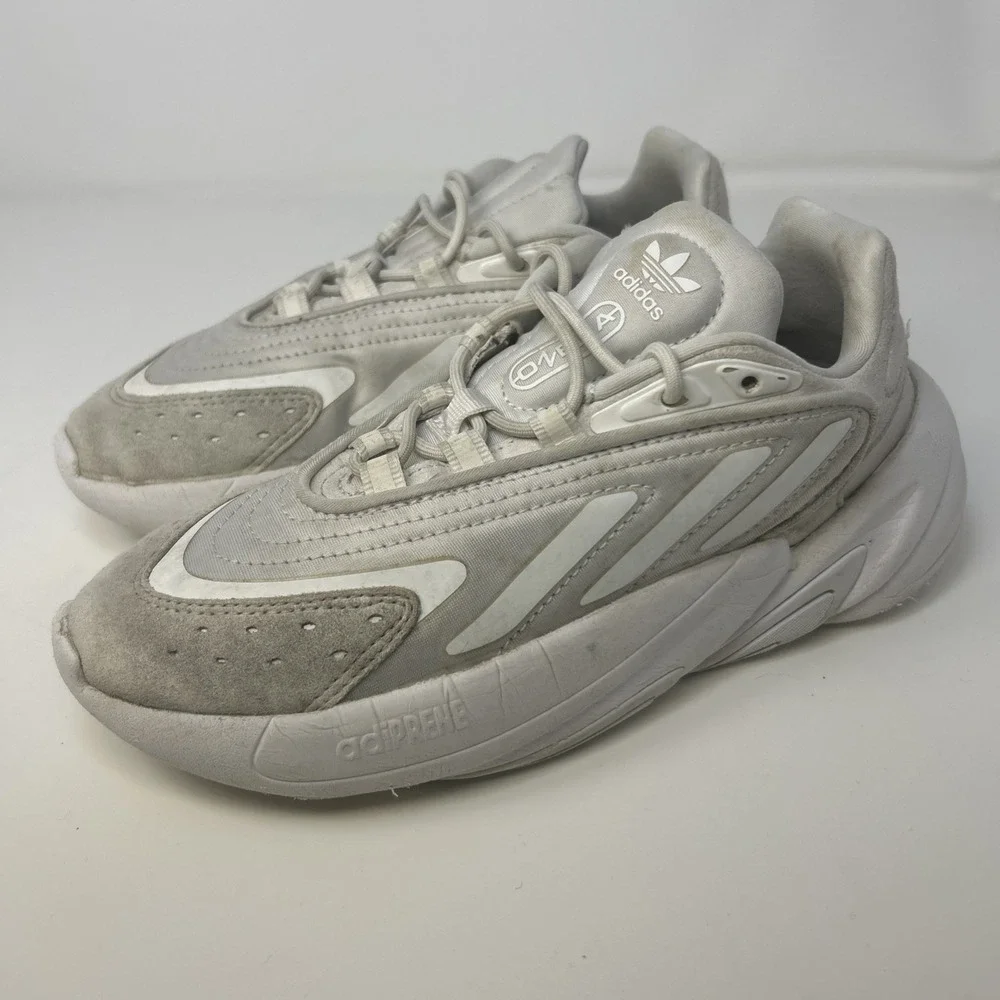 adidas Ozelia Running Shoes Women's Size 4‎ Triple Gray Cushioned H03132